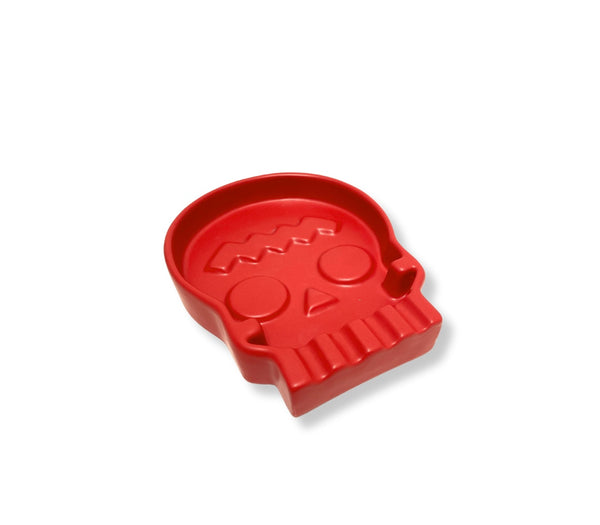 ZⓈONAMACO Red ceramic ashtray