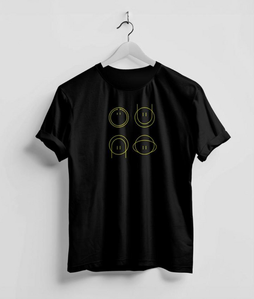 T-shirt negra ZⓈONAMACO LAB | Optimismo Radical