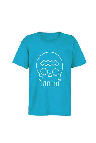 ZⓈONAMACO unisex turquoise T-shirt