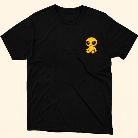 ZⓈONAMACO LAB adult black/yellow t-shirt