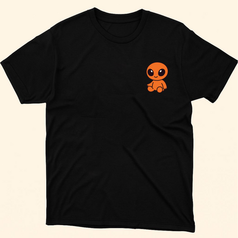 ZⓈONAMACO LAB adult black/orange t-shirt