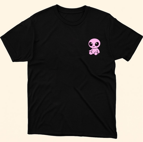 ZⓈONAMACO LAB adult black/pink t-shirt