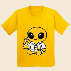 T-shirt ZⓈONAMACO LAB niño/niña amarilla