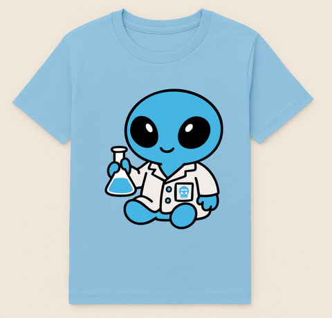 ZⓈONAMACO LAB children blue t-shirt
