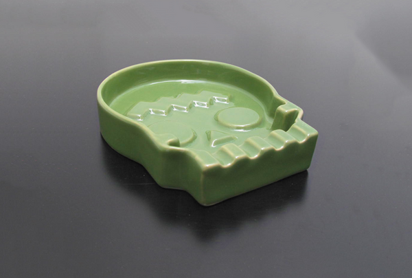 ZⓈONAMACO green ashtray